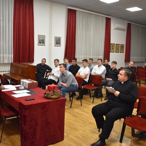 Mons. Batelja upoznao šalatske sjemeništarce sa životom i djelom biskupa Josipa Langa