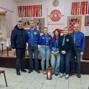 Betlehemsko svjetlo doneseno u Župu sv. Jelene Križarice u Zaboku