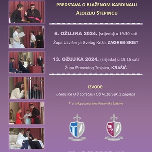 Predstava o bl. Alojziju Stepincu