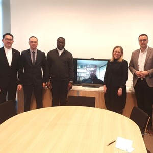 Sastanak biskupa Šaška s novimenovanim hrvatskim članovima komisija COMECE-a