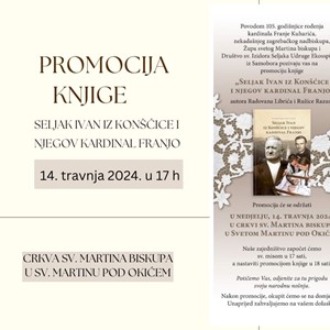 Promocija knjige "Seljak Ivan iz Konšćice i njegov kardinal Franjo"
