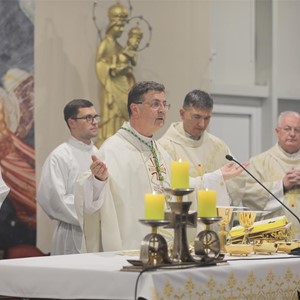 Biskup Šaško predvodio misu sa zazivom Duha Svetoga na početku 357. akademske godine