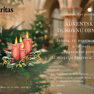 Duhovna obnova za djelatnike i volontere Caritasa