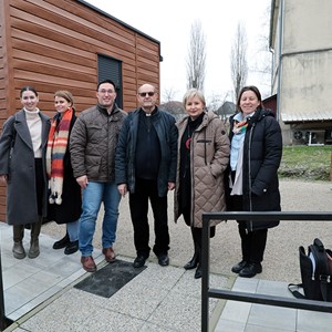 Djelatnici Caritasa zagrebačke nadbiskupije posjetili korisnike Zaklade "Biskup Josip Lang"