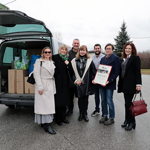 Donacija Građevinskog fakulteta Caritasu Zagrebačke nadbiskupije