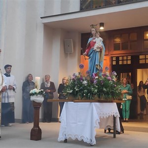 Proslavljena svetkovina Marije Pomoćnice na zagrebačkoj Knežiji