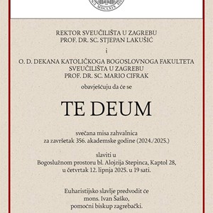 Te Deum Sveučilišta u Zagrebu