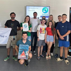 Caritas Zagrebačke nadbiskupije sudjelovao u projektu "Paddle for the Earth"