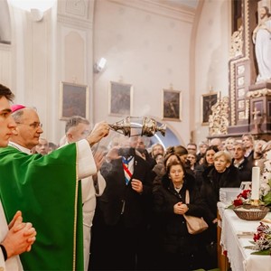 Nadbiskup Kutleša predvodio misno slavlje prvoga dana devetnice bl. Alojziju Stepincu u Krašiću
