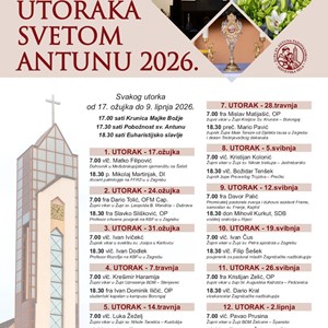 13 utoraka sv. Antunu u Sesvetskim Selima