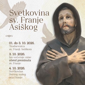 Trodnevnica uoči 800. obljetnice preminuća sv. Franje Asiškog