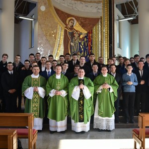  Sjemeništarci na hodočašću u Sisačku biskupiju