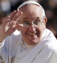 Susret Pape i mladih na grobu pape Pavla VI. 