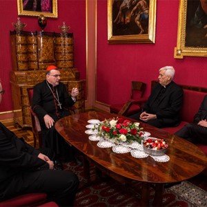  Kardinal Bozanić primio p. Artura Sosu Abascala, vrhovnog poglavara Družbe Isusove