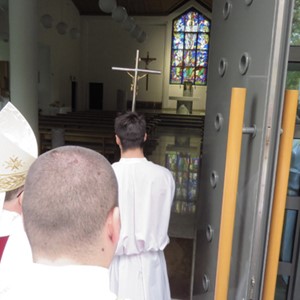 Kardinal Bozanić posvetio župnu crkvu Uzašašća Gospodnjega u Sloboštini