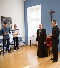 Susret kardinala Bozanića s mladićima koji razmišljaju o pozivu