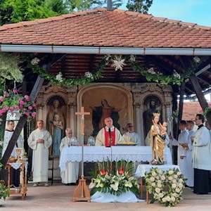 Biskup Mijo Gorski u Stenjevcu predslavio euharistijsko slavlje svetkovine Uznesenja Blažene Djevice Marije