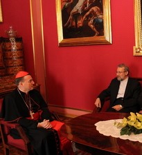 Kardinal Bozanić primio dr. Alija Larijanija