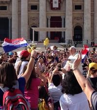 Obitelji iz cijeloga svijeta na misi s Papom