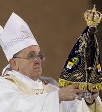 Papa hodočastio u svetište Aparecida