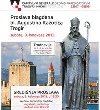 Kardinal Bozanić na proslavi blagdana bl. Augustina Kažotića u Trogiru