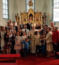 Kardinal Josip Bozanić krstio Gabrijela, peto dijete obitelji Šarić
