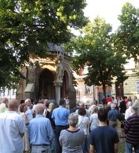 Obnovljena kapela sv. Križa na Ilirskom trgu u Zagrebu