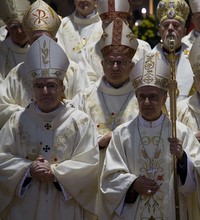 Euharistijsko slavlje početka službe novoimenovanog apostolskog nuncija u Republici Hrvatskoj nadbiskupa Giuseppea Pinta 