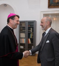 Biskup Šaško primio veleposlanika Republike Argentine u Hrvatskoj