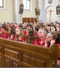 Francuski izviđači prisustvovali svetoj misi u Kamanju
