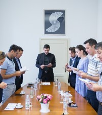 Susret članova Sinode, medijskih djelatnika