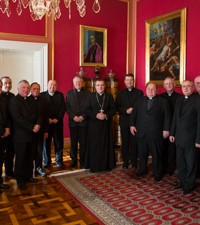 Kardinal Bozanić primio članove Prvostolnog kaptola zagrebačkog