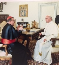 Papa Franjo primio u audijenciju kardinala Bozanića