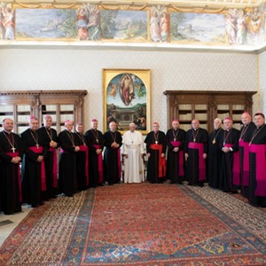 Papa Franjo primio hrvatske biskupe