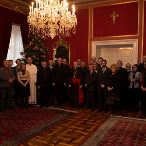 Predbožićni susret kardinala Bozanića s predstavnicima odgojno-obrazovnih, kulturnih i medijskih ustanova