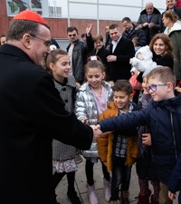 Kardinal Bozanić u Jelkovcu: S veseljem iščekujemo prvu crkvu u Zagrebu posvećenu svetom Ivanu Pavlu II.