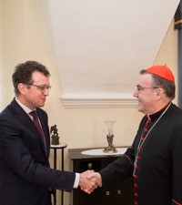 Kardinal Bozanić primio veleposlanika Francuske Republike
