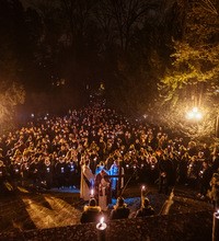 Križni put mladih na Ksaveru