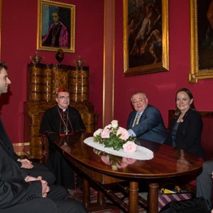 Kardinal Bozanić primio predsjednika Donjeg doma parlamenta Irske