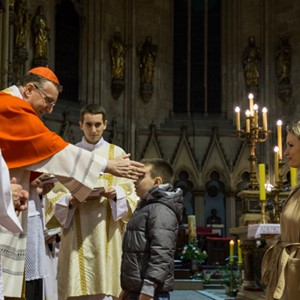 Susret kardinala Bozanića s katekumenima i pripravnicima za sakramente kršćanske inicijacije
