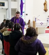 Predstavljanje prvopričesnika i krizmanika u Ivanjoj Reki