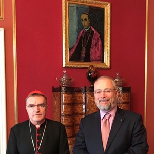 Kardinal Bozanić primio veleposlanika Republike Hrvatske pri Svetoj Stolici
