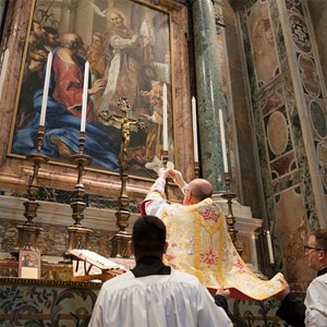 Redovita tradicionalna latinska misa u crkvi Krista Kralja