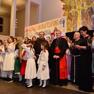 Kardinal Bozanić na proslavi 60. obljetnice HKM Stuttgart