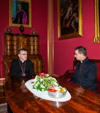 Kardinal Bozanić primio generala Družbe svećenika Srca Isusova