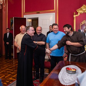  Kardinal Bozanić primio slovenske svećenike na hodočašću putevima bl. Alojzija Stepinca