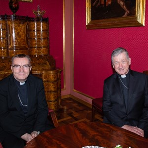 Susret kardinala Bozanića i kardinala Cupicha