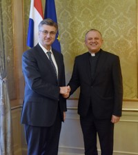 Rektor Tanjić susreo se s predsjednikom Vlade RH