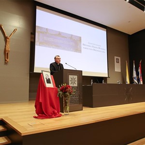 Kardinal Bozanić pozdravio sudionike znanstvenoga kolokvija „Hrvatska i Europa 30 godina nakon pada Berlinskog zida“