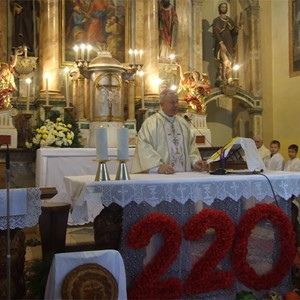 Misno slavlje proslave 220. godišnjice Župe sv. Petra Prišlin predvodio mons. Mijo Gorski